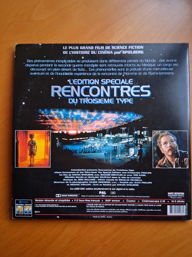 laserdisc 📀 RENCONTRE DU TROISIEME TYPE ( PAL ) 2 disques "Edition speciale" - Photo 4/5
