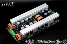 IRS2092S Stereo digital power amplifier with LCC switching power supply 700W*2