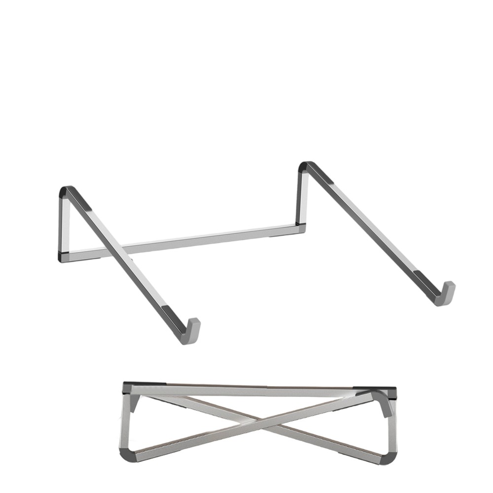 Foldable Aluminum Laptop Stand for MacBook PC Tablet Desk Use  