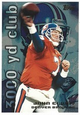 1995 Topps - Yard Club Power Boosters John Elway #37