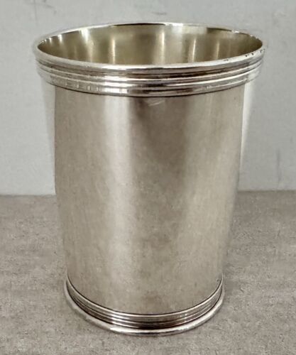 P EDWARD VILLEMINOT LEXINGTON KY STERLING MINT JULEP CUP FRESH POLISH NO MONO