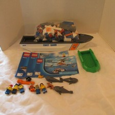 LEGO CITY #60014 COAST GUARD PATROL 100% COMPLETE W/ INSTRUCTION RETIRED NO BOX