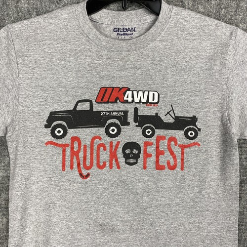 4WD Offroad Shirt Youth Small Cotton 2016 OK Monster Truck Fest 4X4 Buggy - Picture 3 of 9