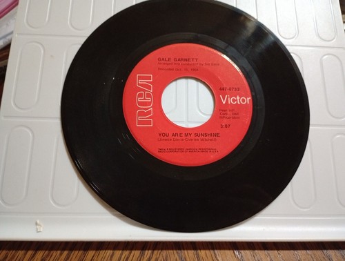7 Folk Music 45 RPM Records Lot: Arlo Guthrie, Bonnie Raitt, Jody Miller+ / WORN - Picture 14 of 16