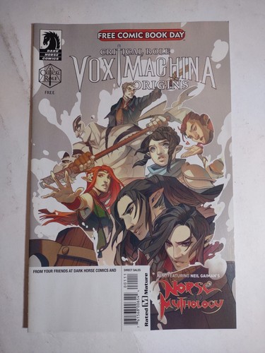 Critical Role Vox Machina FCBD 2020 Unstamped Titan Comics Unread - Picture 1 of 10