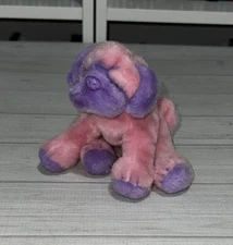 Russ Yomiko Dreamers Pink Purple Pug Plush Stuffed Animal Puppy Cute Rare