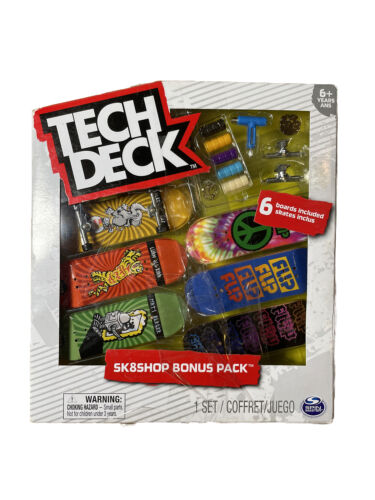 *** 🙂 🙂 Tech Deck blind SET pack bonus doigt Sk8shop tout neuf *** - Photo 1 sur 6