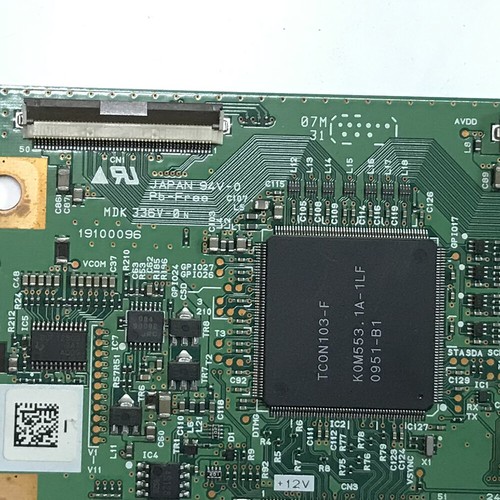 Tarjeta de visualización lógica placa T-con MDK336V-0N 19100096 para TV LED37T28P HE370BF-D01 - Imagen 3 de 12