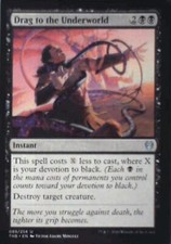Drag to the Underworld - Theros Beyond Death: #89, Magic: The Gathering Nm R130