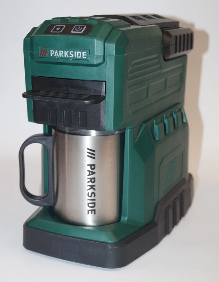 PARKSIDE 20V Akku Kaffeemaschine PKMA20-Li A1 Baustelle Mobile Kaffee Maschine - Bild 4 von 4