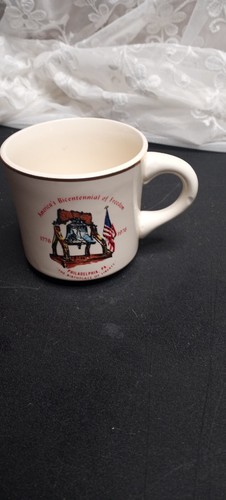 United States of America US 1976 Bicentennial Liberty Bell Coffee Mug