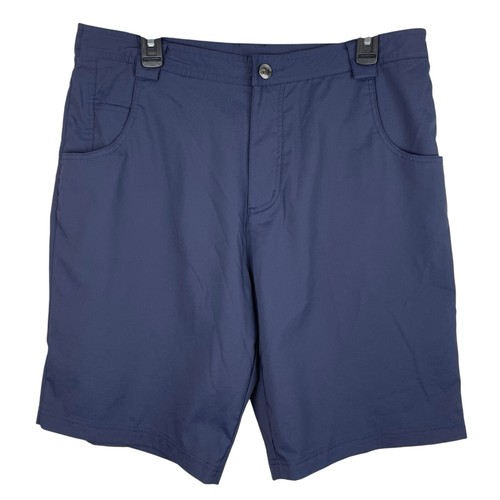 Straight Down Größe 34 marineblau mehrere Taschen Performance leichte Shorts 10" Schrittlänge