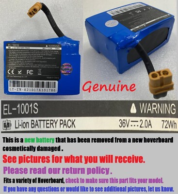 Li-ion BATTERY PACK EL-1001S 36V 2 Ah 72Wh 🔴 Open box | eBay
