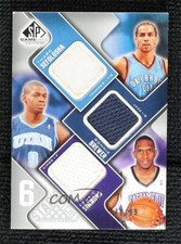 2009-10 SP Game Used 6 Relic 77/99 Sefolosha Brewer Simmons Williams Douby