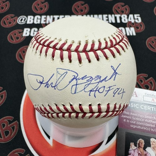 Phil Rizzuto HOF 94 Signed OALB Baseball New York Yankees Autographed JSA - Picture 2 of 4