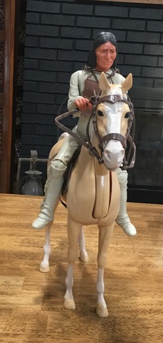 Tonto, Marx toy 1967 with Horse - Picture 12 of 12