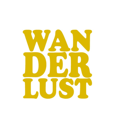 Wanderlust Vinyl Sticker Die Cut Decal - Picture 18 of 19