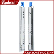 Findmall Heavy Duty 12" Drawer Slides w/Lock 250lb - Full Extension Ball Bearing