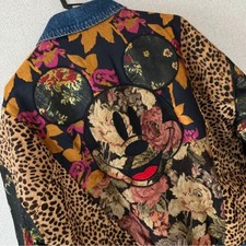 Desigual Mickey Mouse Short Jacket New with Tag Unique Colorful Design