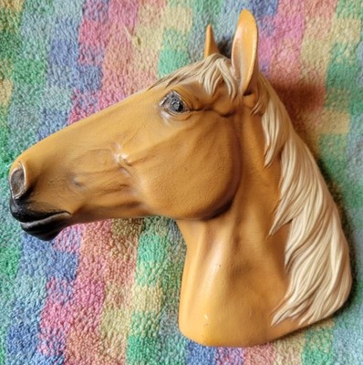 Bosson HORSE HEAD Palamino Purchased In England 1981 To 85