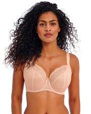 Freya Fancies Bra Balcony Underwired Non-Padded Womens Elegant Lace Bras 1012