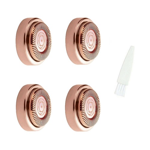 4Pcs Hair Remover Replacement Heads Blades Cleaning Kit For Flawless Facial - Picture 6 of 9