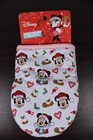 Disney Minnie Mouse 2 Pack Silicone Mini Mitts Christmas Candy Cane 5.5" x 7.5"