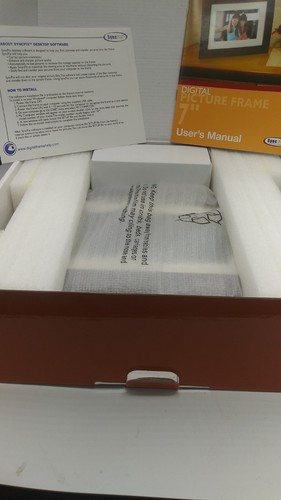 Smartparts Digital Picture Frame With Music,  Up To 3000 Pictures, Wood Look new - Picture 8 of 9