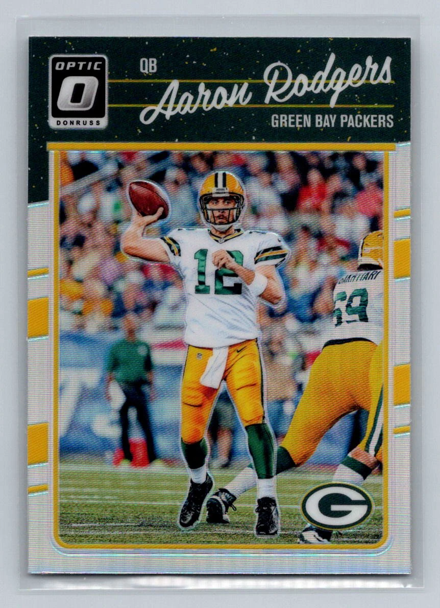 2016 Donruss Optic Aaron Rodgers #36 Holo Green Bay Packers