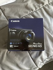 Canon Power Shot SX740 HS 20.3MP 4K Digital Camera 40x Optical Zoom Wi-Fi Silver