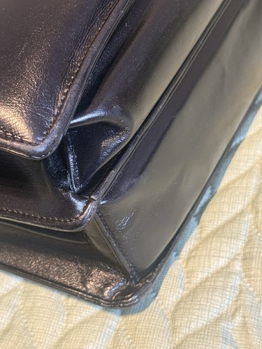 Montblanc Bolso de Negocios Maletín Mensajero Auténtico Negro - Imagen 12 de 14