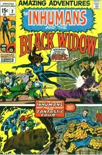 Amazing Adventures (3rd Series) #2 GD; Marvel | low grade - Black Widow - Inhuma