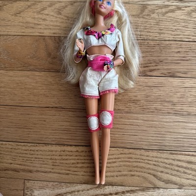 Mattel Rollerblade Barbie #2214 1991 Flicker N Flash Original