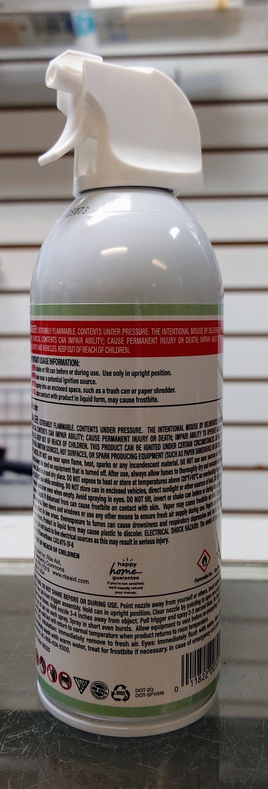 Home by Rite AID Air Duster 12Oz pack of 12