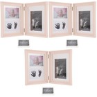  Set of 3 Baby Keepsakes Sonogram Picture Frame Frames Book First Year