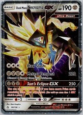 *Jumbo* Dusk Mane Necrozma GX 90/156 Holo GX Rare Ultra Prism Pokemon LP on eBay