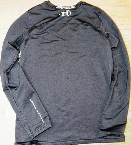 Under Armour Kids Coldgear sweatshirt SIZE YLG / G Black - Picture 3 of 3