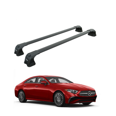 For Mercedes Benz CLS C257 2019-2021 Roof Rack Cross Bars Metal Bracket Fix Poin