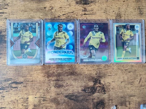 Jamie bynoe gittens rc Topps (4) Chrome Museum Merlin Stadium Chelsea Dortmund 