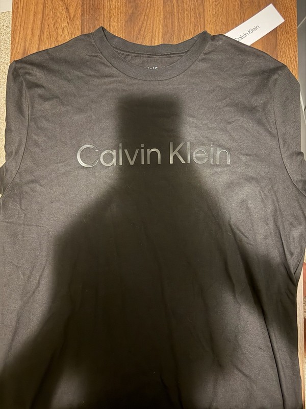 Calvin Klein T-shirt Men's Color Black Size Medium