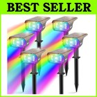 Solar Powered Color Changing Lights 6 Pack