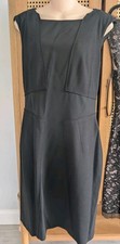 Hugo Boss Black Classic Business Professional Midi Dress Size 6