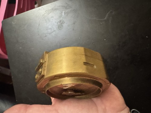 Vintage Stanley London Natural Sine Brass Nautical Compass 3" Antique - Bild 14 von 15