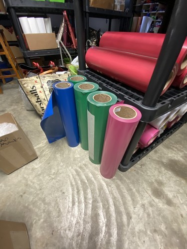 Riesige ROLLE HTV Wärmeübertragung Vinyl 20" x 50 YD APRX Pink Siser EasyWeed Mode - Bild 4 von 4
