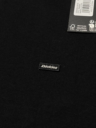 Dickies Shirt T-Shirt Clancy Heavyweight Kurzarm Schwarz Logo Schwarz Gr. S - Bild 10 von 15