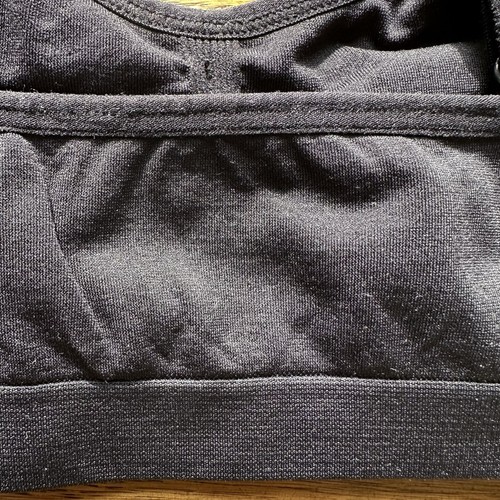 Bundle of 2 Girls maidenform seamless cropped bras size XL ruched center  - Picture 8 of 24