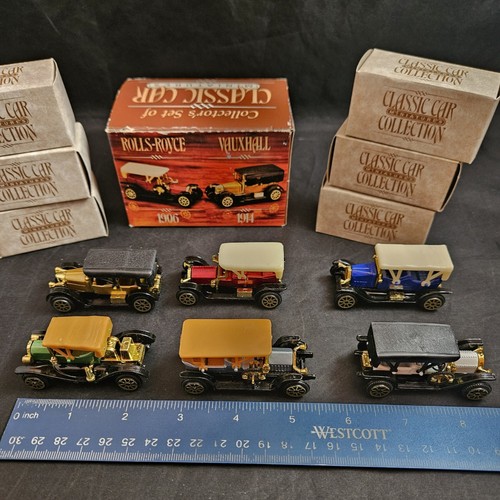 Classic Miniature Car Collector's Set of 6 in Box. Vintage 1989 - Bild 12 von 12