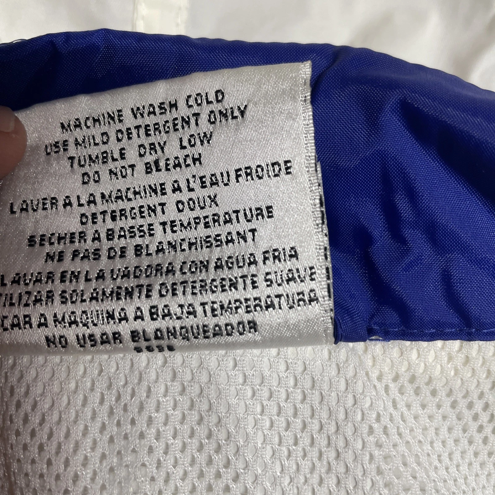 VTG Adidas Georgia State University Colorblock Windbreaker Jacket Mens M image 11