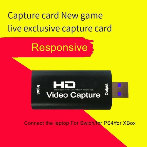Streaming Board USB Capture Card 4K 60FPS Breite Kompatibilität Kristallklares - Bild 3 von 12