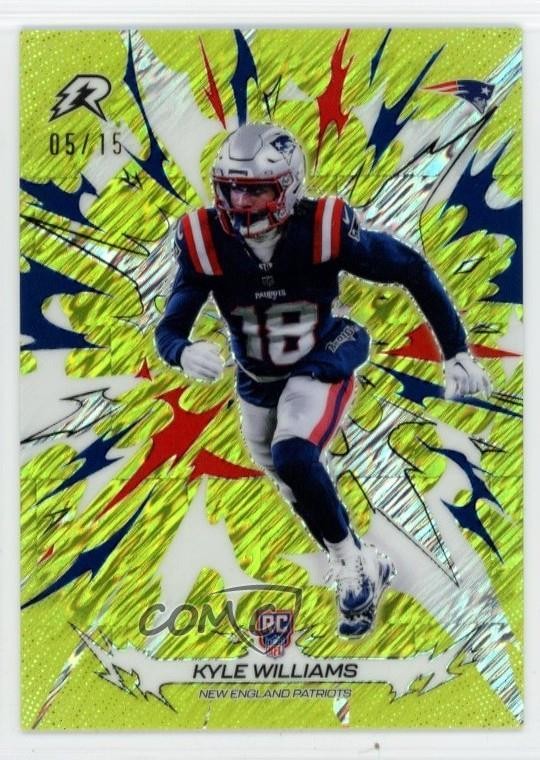 2025 Resurgence Lime Green Static Refractor /15 Kyle Williams Rookie RC 1vz1